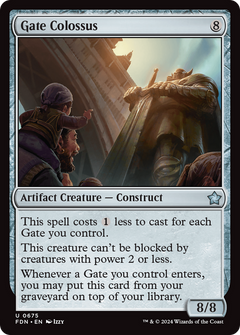 Gate Colossus (675) [Foundations] - Deck Out Gaming