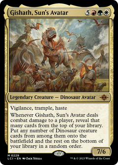 Gishath, Sun's Avatar (229) [The Lost Caverns of Ixalan] - Deck Out Gaming