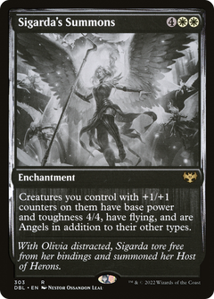 Sigarda's Summons (303) [Innistrad: Double Feature] - Deck Out Gaming