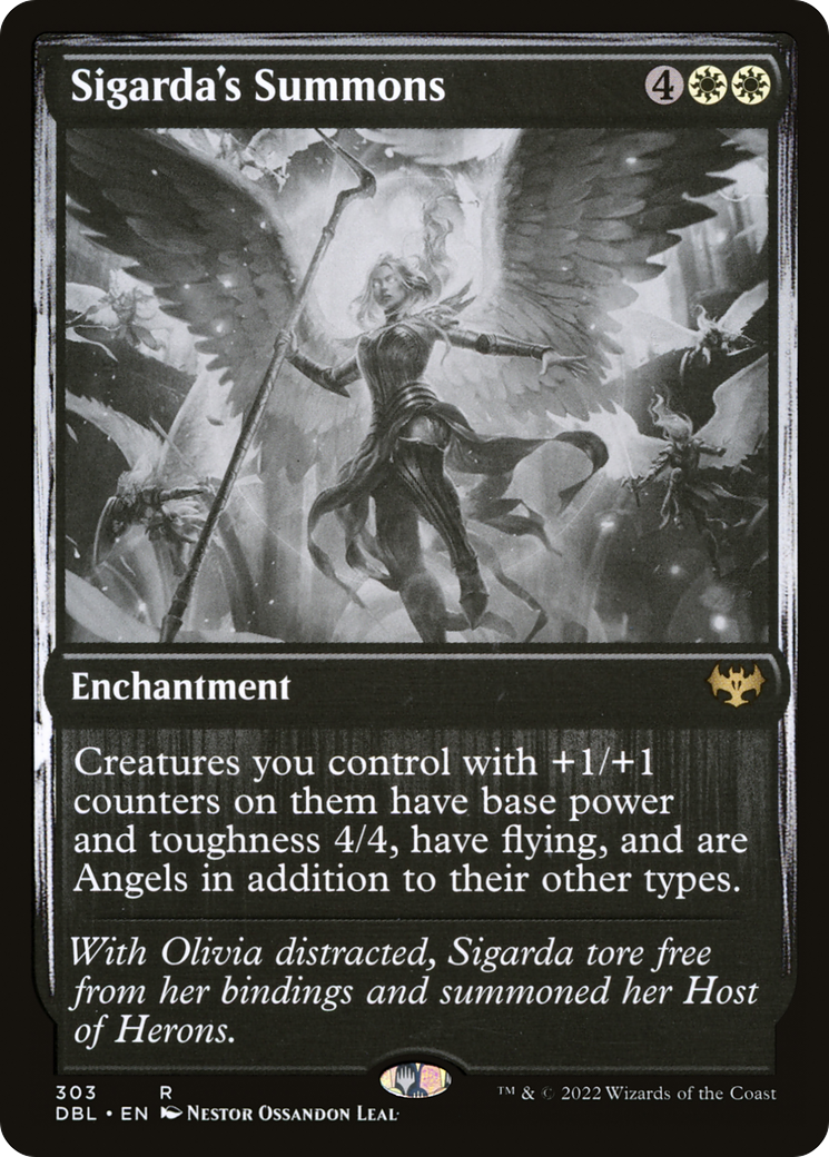 Sigarda's Summons (303) [Innistrad: Double Feature] - Deck Out Gaming