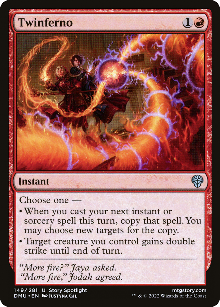 Twinferno (149) [Dominaria United] foil - Deck Out Gaming