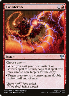 Twinferno (149) [Dominaria United] foil - Deck Out Gaming