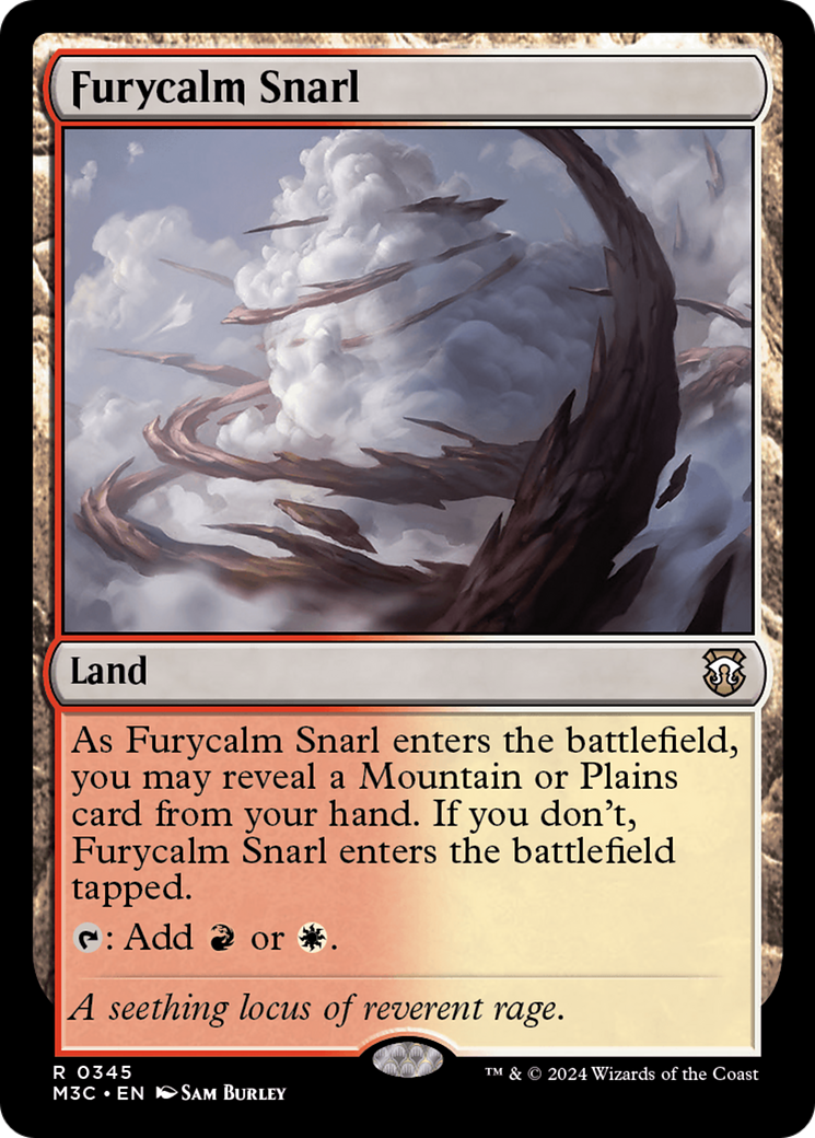 Furycalm Snarl (345) [Modern Horizons 3 Commander] - Deck Out Gaming