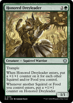 Honored Dreyleader (178) [Bloomburrow] - Deck Out Gaming