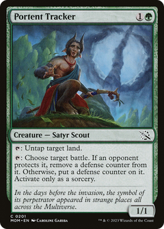 Portent Tracker (201) [March of the Machine] foil - Deck Out Gaming