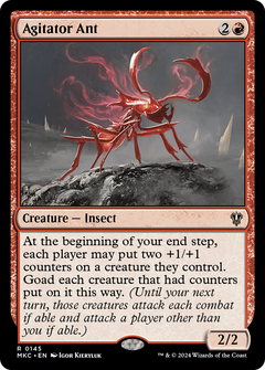Agitator Ant (145) [Murders at Karlov Manor Commander] - Deck Out Gaming