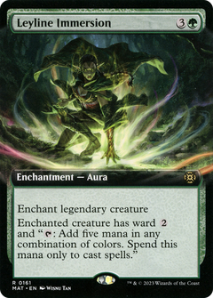 Leyline Immersion (Extended Art) (161) [March of the Machine: The Aftermath] foil - Deck Out Gaming