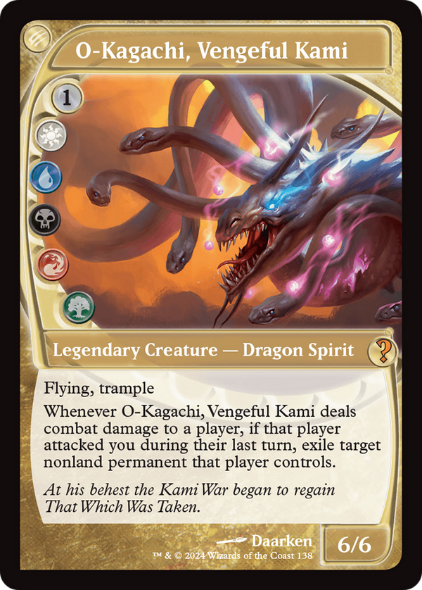 O-Kagachi, Vengeful Kami (Future Sight) (138) [Mystery Booster 2] - Deck Out Gaming