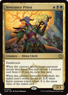 Severance Priest (222) [Tarkir: Dragonstorm] - Deck Out Gaming