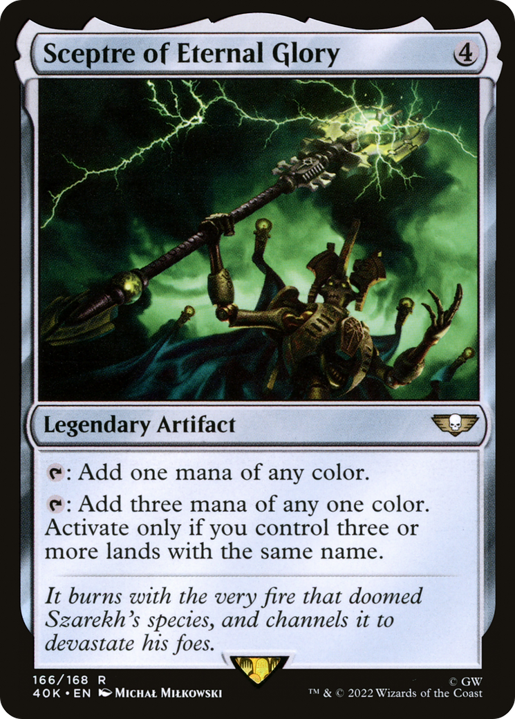 Sceptre of Eternal Glory (166) [Warhammer 40,000 Commander] - Deck Out Gaming