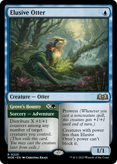 Elusive Otter (225) [Wilds of Eldraine] - Deck Out Gaming