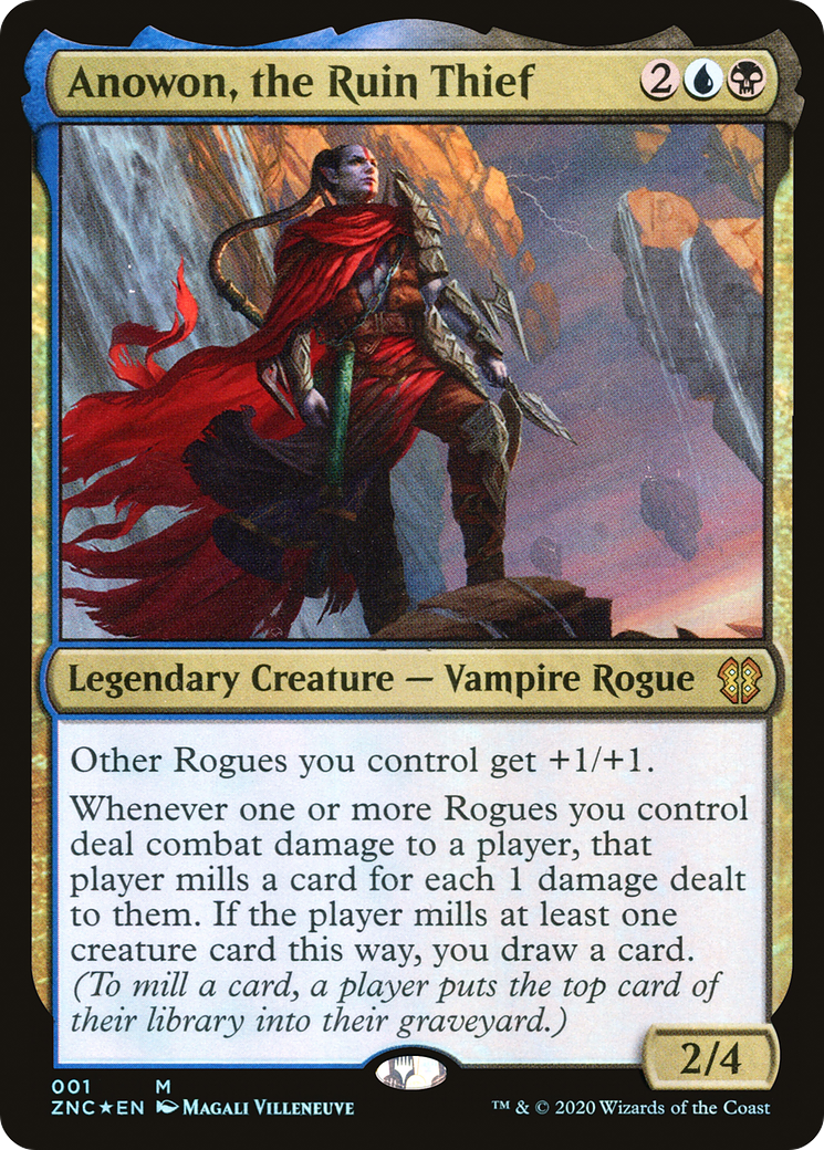 Anowon, the Ruin Thief (1) [Commander: Zendikar Rising] foil - Deck Out Gaming