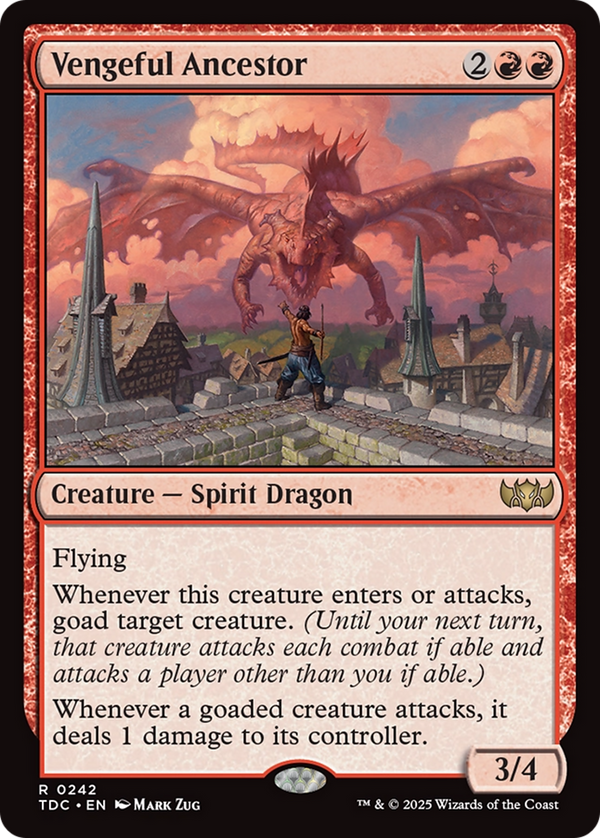 Vengeful Ancestor (242) [Commander: Tarkir: Dragonstorm] - Deck Out Gaming