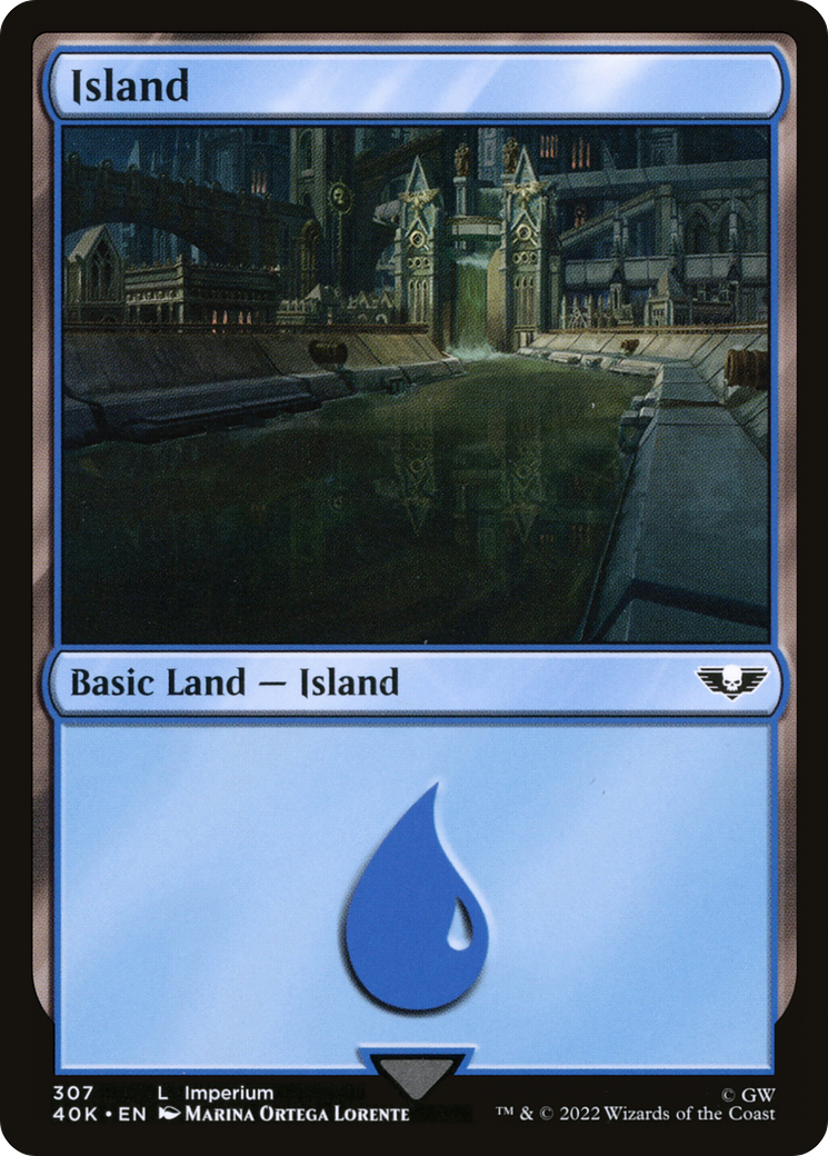 Island (307) (307) [Warhammer 40,000 Commander] - Deck Out Gaming