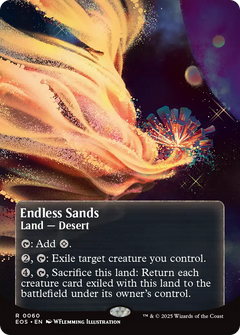 Endless Sands (0060) (Borderless) (60) [Edge of Eternities: Stellar Sights] - Deck Out Gaming