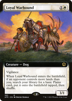 Loyal Warhound (363) [Adventures in the Forgotten Realms] - Deck Out Gaming