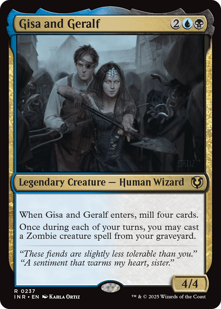 Gisa and Geralf (237) [Innistrad Remastered] foil - Deck Out Gaming