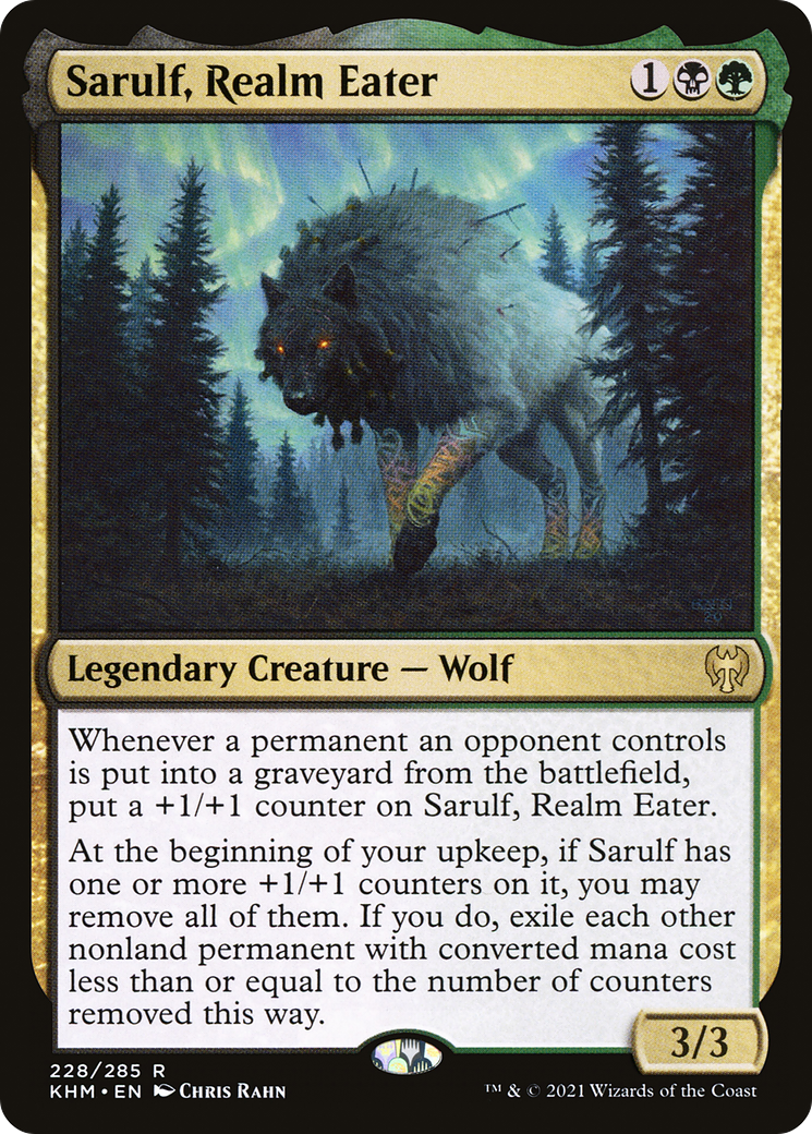 Sarulf, Realm Eater (228) [Kaldheim] foil - Deck Out Gaming