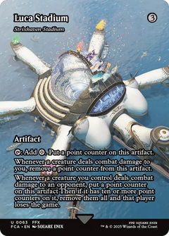Luka Stadium - Strixhaven Stadium (Showcase) (Misprint) (63) [FINAL FANTASY: Through the Ages] - Deck Out Gaming