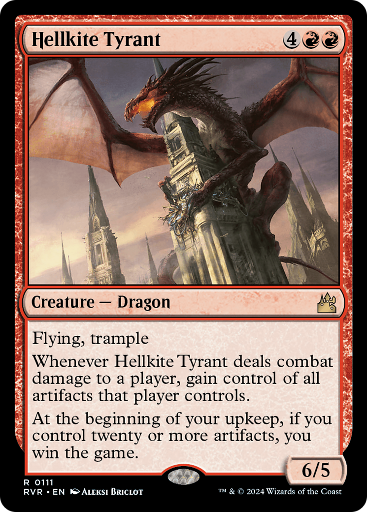 Hellkite Tyrant (111) [Ravnica Remastered] - Deck Out Gaming