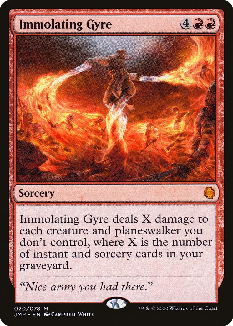 Immolating Gyre (20) [Jumpstart] - Deck Out Gaming