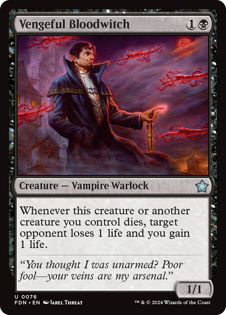 Vengeful Bloodwitch (76) [Foundations] - Deck Out Gaming
