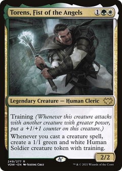 Torens, Fist of the Angels (249) [Innistrad: Crimson Vow] foil - Deck Out Gaming