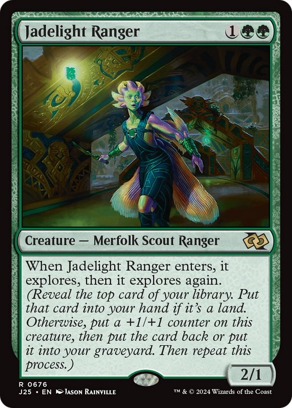 Jadelight Ranger (676) [Foundations Jumpstart] - Deck Out Gaming