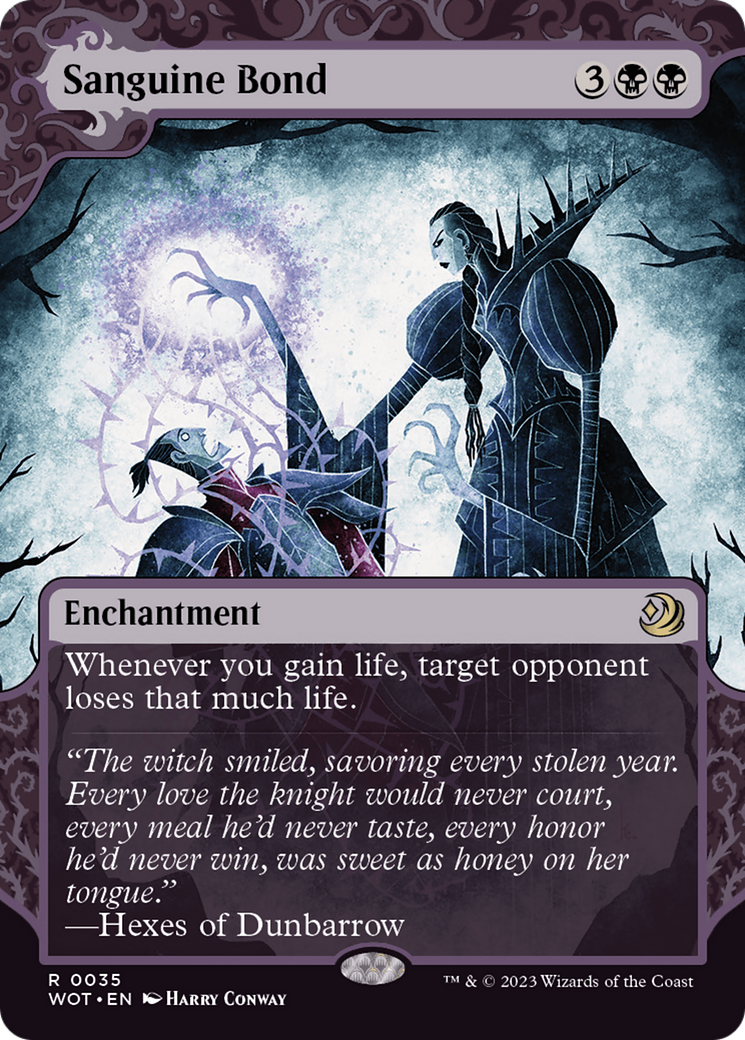 Sanguine Bond (35) [Wilds of Eldraine: Enchanting Tales] foil - Deck Out Gaming