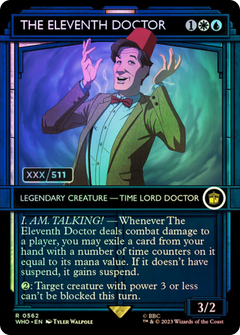 The Eleventh Doctor (Serial Numbered) (562) [Doctor Who] foil - Deck Out Gaming