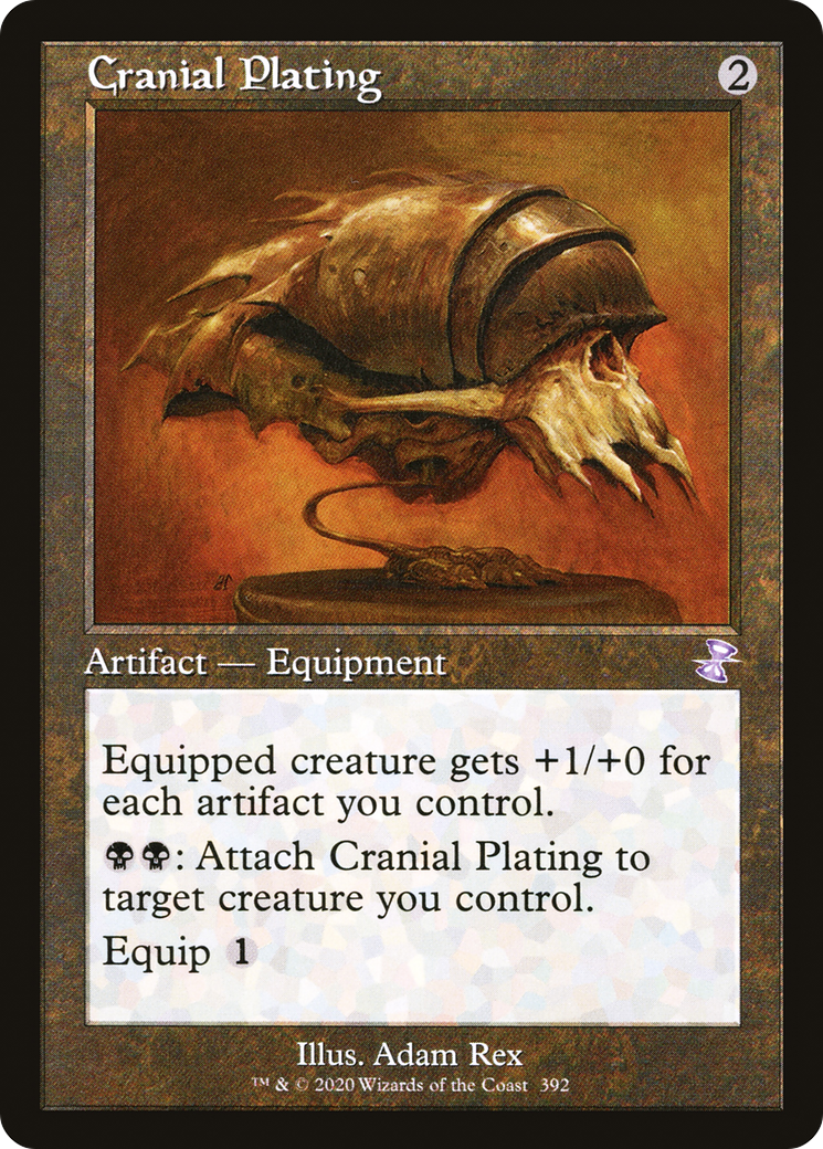 Cranial Plating (392) [Time Spiral Remastered] foil - Deck Out Gaming