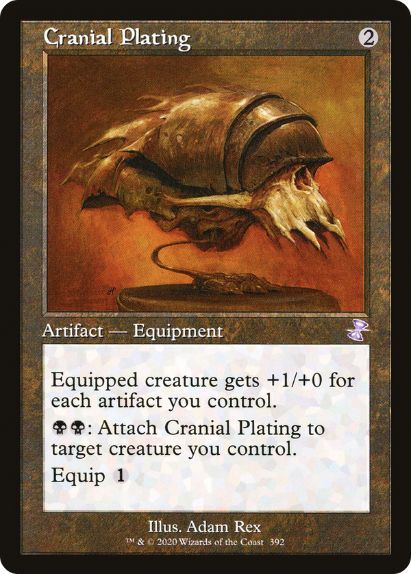 Cranial Plating (392) [Time Spiral Remastered] - Deck Out Gaming
