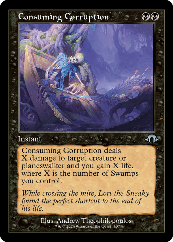 Consuming Corruption (Retro Frame) (407) [Modern Horizons 3] foil - Deck Out Gaming