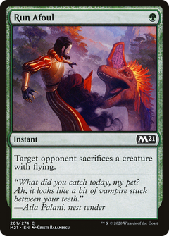 Run Afoul (201) [Core Set 2021] foil - Deck Out Gaming