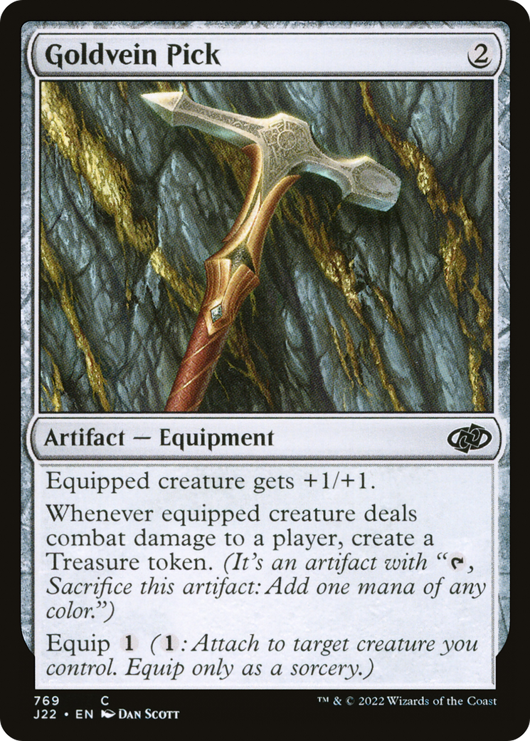 Goldvein Pick (769) [Jumpstart 2022] - Deck Out Gaming