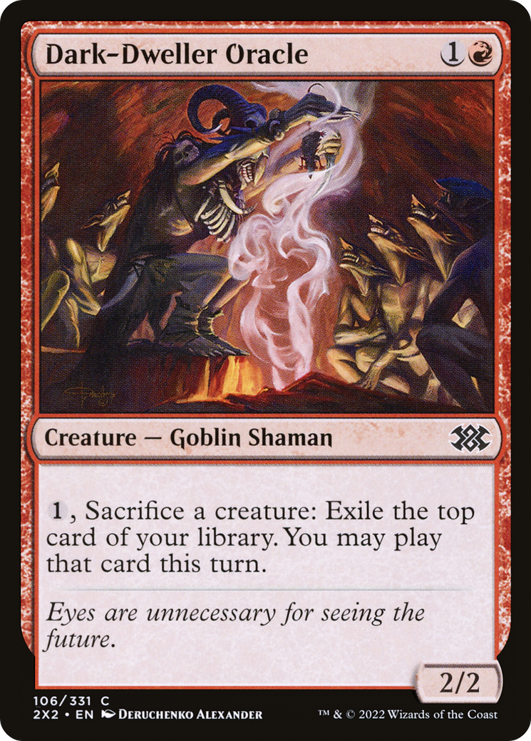 Dark-Dweller Oracle (106) [Double Masters 2022] - Deck Out Gaming