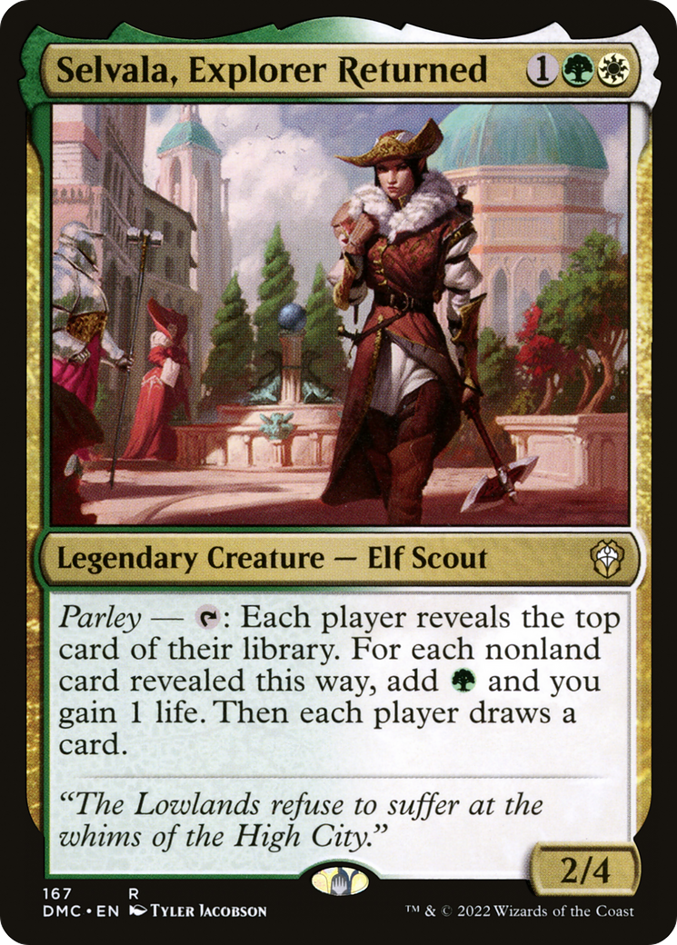 Selvala, Explorer Returned (167) [Dominaria United Commander] - Deck Out Gaming