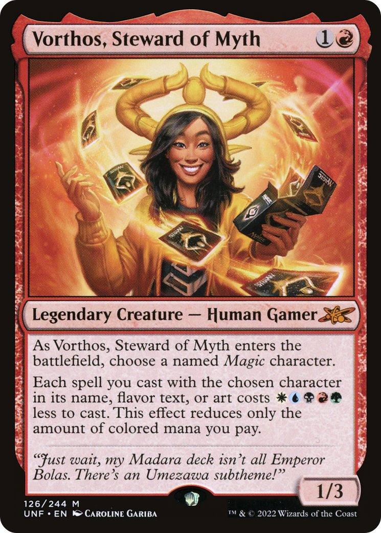 Vorthos, Steward of Myth (126) [Unfinity] - Deck Out Gaming