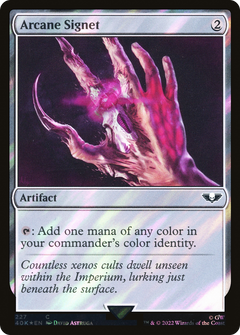 Arcane Signet (227) (Surge Foil) (227) [Warhammer 40,000 Commander] foil - Deck Out Gaming