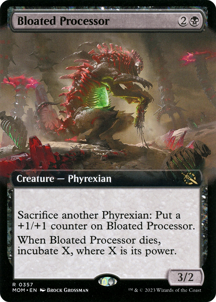 Bloated Processor (Extended Art) (357) [March of the Machine] foil - Deck Out Gaming