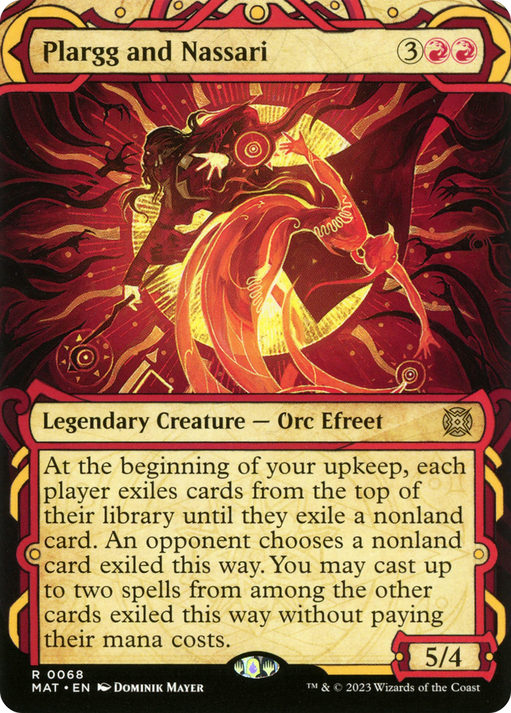 Plargg and Nassari (Showcase) (68) [March of the Machine: The Aftermath] - Deck Out Gaming