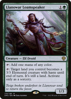 Llanowar Loamspeaker (170) [Dominaria United] - Deck Out Gaming