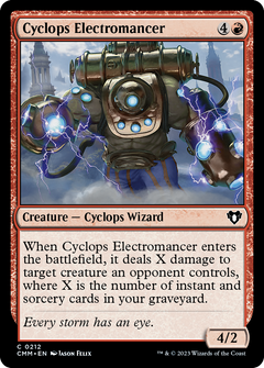 Cyclops Electromancer (212) [Commander Masters] foil - Deck Out Gaming