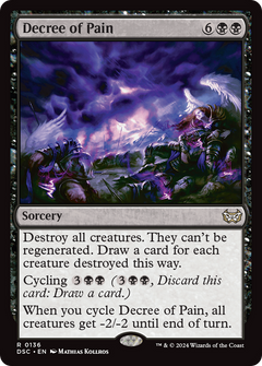 Decree of Pain (136) [Duskmourn: House of Horror Commander] - Deck Out Gaming