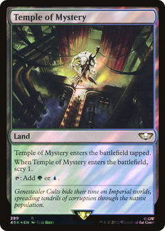 Temple of Mystery (Surge Foil) (299) [Warhammer 40,000 Commander] foil - Deck Out Gaming