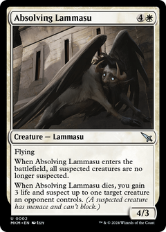 Absolving Lammasu (2) [Murders at Karlov Manor] - Deck Out Gaming