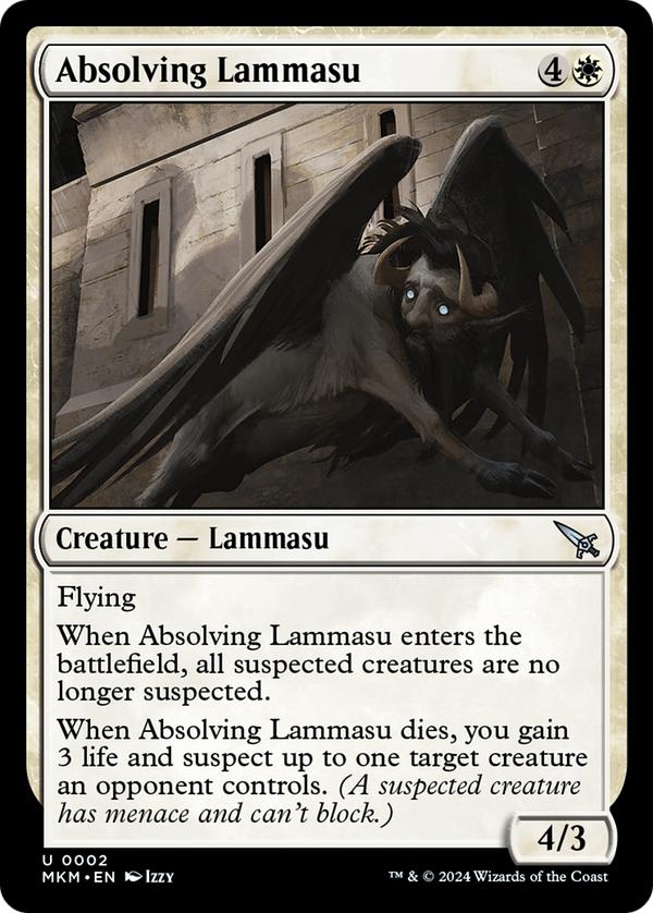 Absolving Lammasu (2) [Murders at Karlov Manor] foil - Deck Out Gaming