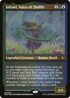 Jolrael, Voice of Zhalfir (133) [March of the Machine: The Aftermath] etched - Deck Out Gaming