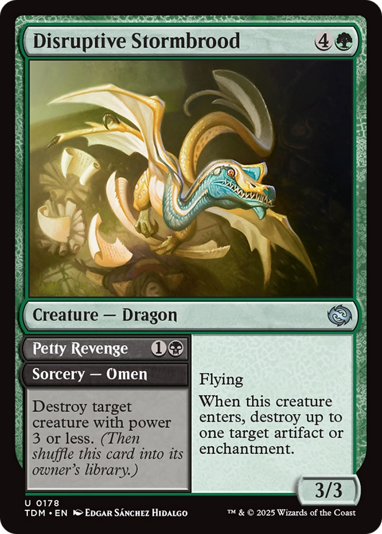 Disruptive Stormbrood (178) [Tarkir: Dragonstorm] - Deck Out Gaming