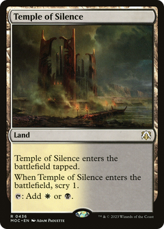 Temple of Silence (436) [March of the Machine Commander] - Deck Out Gaming